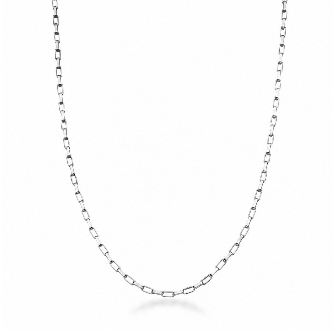 Corrente Cartier Italiana Tijolinho Laminada - 50cm