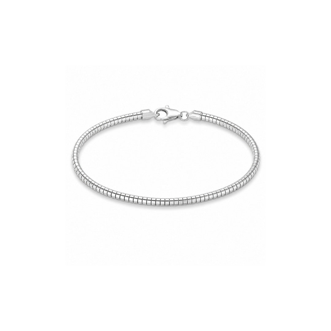 Pulseira Bracelete de Prata