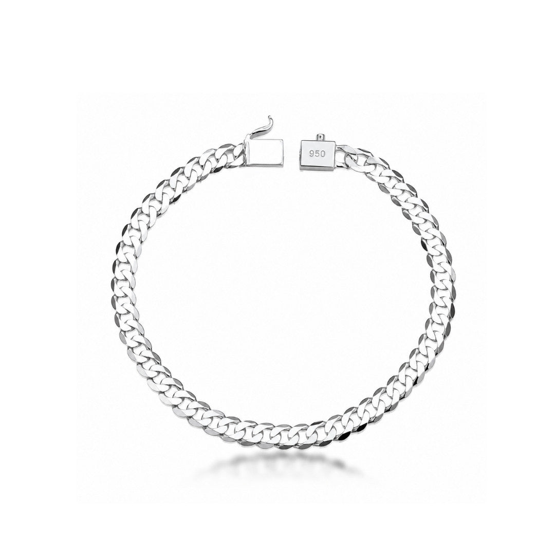 Pulseira Gourmette Italiana 5,5mm - 21cm