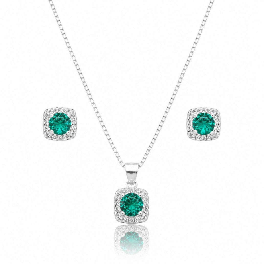 Conjunto Turmalina de Prata
