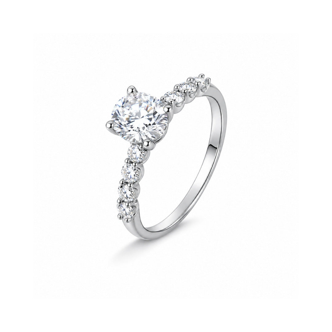 Anel Solitário Moissanite 1.98CT