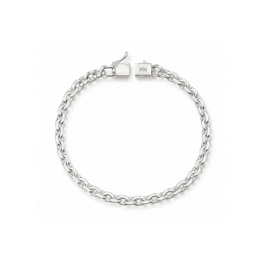 Pulseira Cartier Cadeado 5mm - 21 cm
