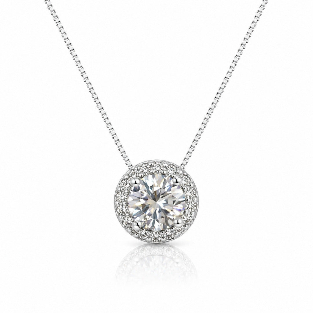 Colar Moissanite 0.8CT - 6mm